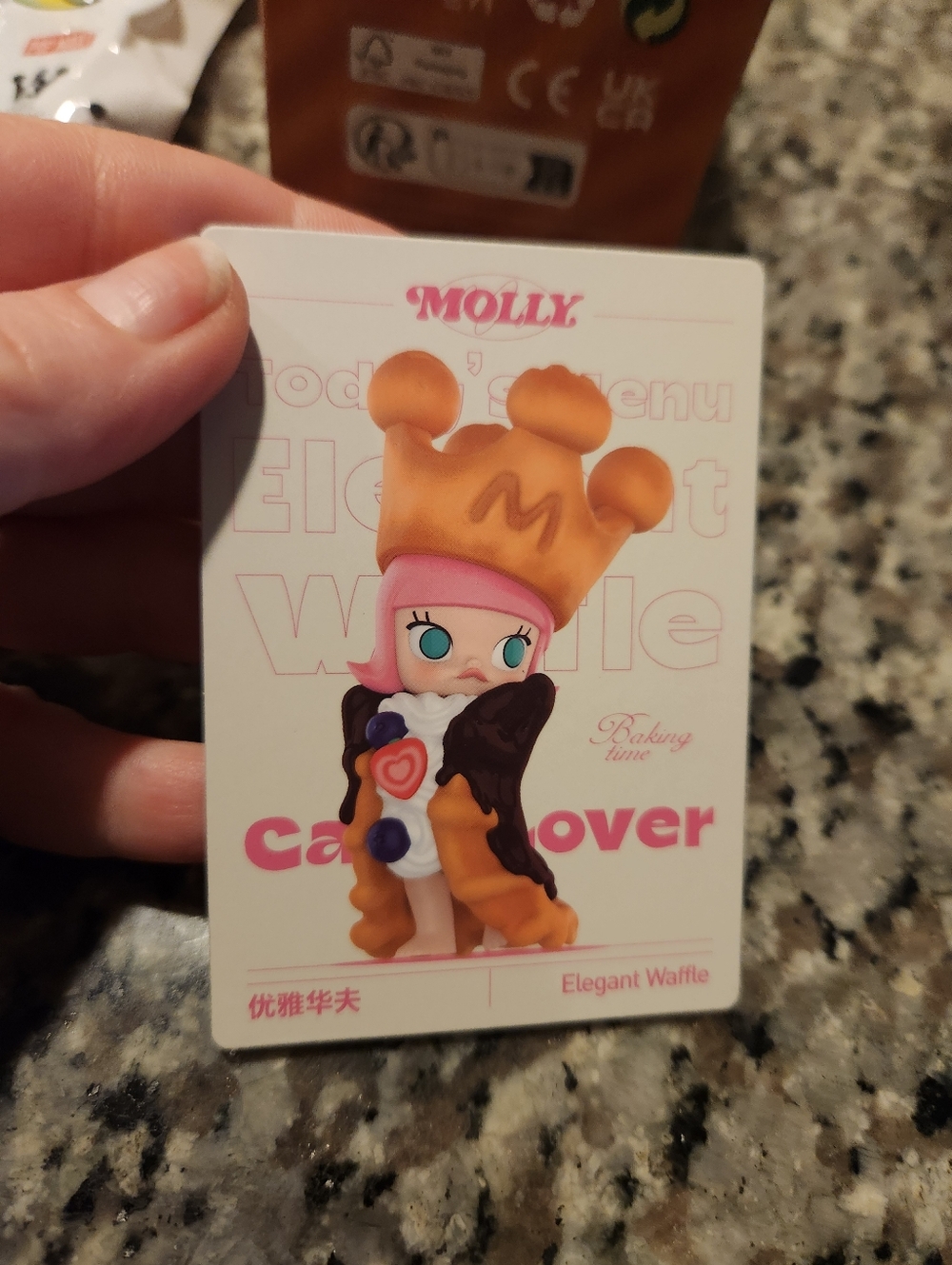 Pop Mart Molly Baking Time Carb Lover Series Blind Box Figure Elegant Waffle - Picture 5 of 11